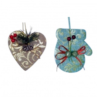 OZDOBA B.N. Y3609 ZAWIESZKA JUTA, Boże Narodzenie, Art. świąteczne i okolicznościowe