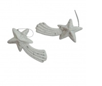 OZDOBA B.N. YLD19 ZAWIESZKI GWIAZDY STYROP. 6 SZT.