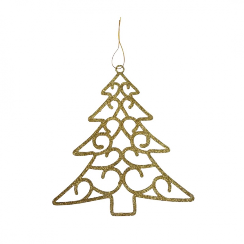 OZDOBA B.N. YLD31 ZAWIESZKA CHOINKA BROKAT, Boże Narodzenie, Art. świąteczne i okolicznościowe