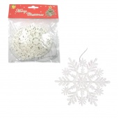 OZDOBA B.N. YLD67 ZAWIESZKA ŚNIEŻYNKA 5 SZT.