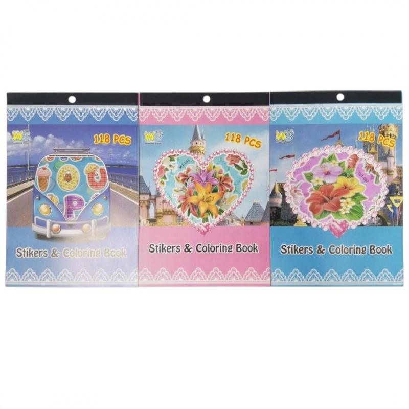 NAKLEJKI ZESTAW A5 LP2701, Naklejki, Art. kreatywne