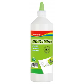 Klej biały KEYROAD, 500g, Kleje, Drobne akcesoria biurowe