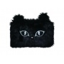 Sachet pencil case KEYROAD Memoris Fluffy, cat, hairy, black