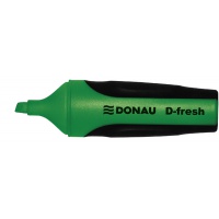 Zakreślacz fluorescencyjny DONAU D-Fresh, 2-5mm(linia), zielony, Textmarkery, Artykuły do pisania i korygowania