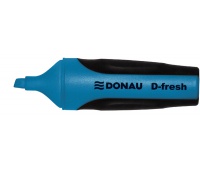 Zakreślacz fluorescencyjny DONAU D-Fresh, 2-5mm(linia), niebieski, Textmarkery, Artykuły do pisania i korygowania