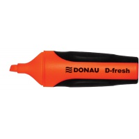 Zakreślacz fluorescencyjny DONAU D-Fresh, 2-5mm(linia), pomarańczowy, Textmarkery, Artykuły do pisania i korygowania