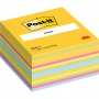 Post-it® Notes Cube Ultra Colours, 76 mm x 76 mm 450 sheets