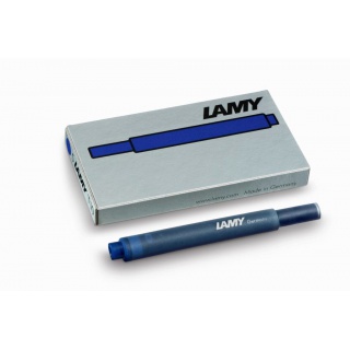 Naboje atramentowe (5 sztuk) Lamy T10 granatowy, Pióra, Artykuły do pisania i korygowania