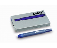 Naboje atramentowe (5 sztuk) Lamy T10 niebieski, Pióra, Artykuły do pisania i korygowania