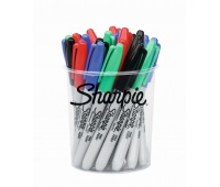 Marker perm. Sharpie Fine mix standard kolorów, Markery, Artykuły do pisania i korygowania