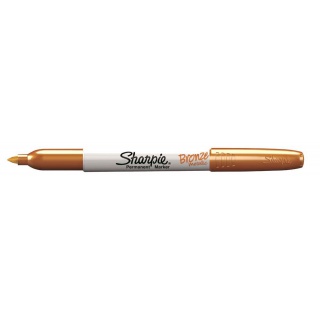 Marker perm. Sharpie Matallic brązowy, Markery, Artykuły do pisania i korygowania