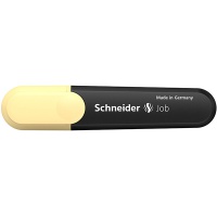 Zakreślacz SCHNEIDER Job Pastel, 1-5mm, waniliowy, Textmarkery, Artykuły do pisania i korygowania