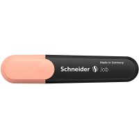 Zakreślacz SCHNEIDER Job Pastel, 1-5mm, brzoskwiniowy, Textmarkery, Artykuły do pisania i korygowania
