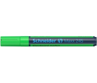Marker do szklanych tablic SCHNEIDER Maxx 245, 2-3mm, zielony, Markery, Artykuły do pisania i korygowania