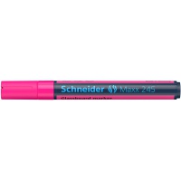 Marker do szklanych tablic SCHNEIDER Maxx 245, 2-3mm, różowy, Markery, Artykuły do pisania i korygowania