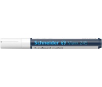 Marker do szklanych tablic SCHNEIDER Maxx 245, 2-3mm, biały, Markery, Artykuły do pisania i korygowania
