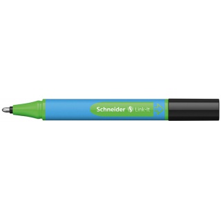 Długopis SCHNEIDER Link-It Slider, XB, czarny, Długopisy, Artykuły do pisania i korygowania