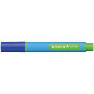 Długopis SCHNEIDER Link-It Slider, XB, niebieski, Długopisy, Artykuły do pisania i korygowania