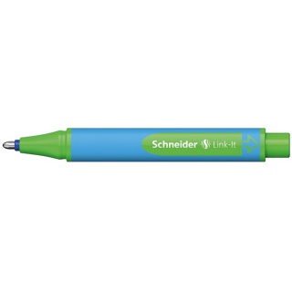 Długopis SCHNEIDER Link-It Slider, XB, niebieski, Długopisy, Artykuły do pisania i korygowania