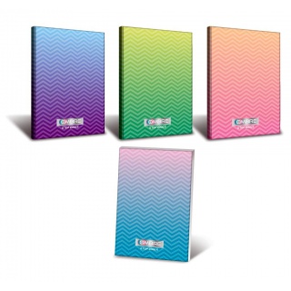 BRULION TOP 2000 OMBRE POWDER A4 96K 70G KR5M MIKS PASTELOWY, Zeszyty, Artykuły szkolne