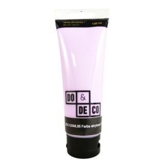 FARBA AKRYLOWA 120ml FIOLETOWA 95, Farby, Plastyka