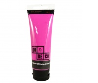 FARBA AKRYLOWA 120ml FUKSJA 104, Farby, Plastyka