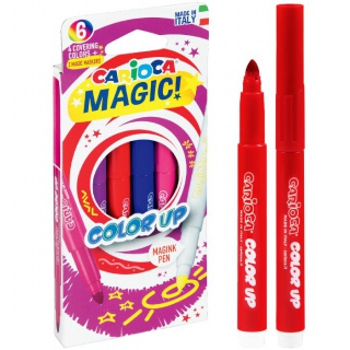 PISAKI CARIOCA MAGIC COLOR UP 6SZT., Plastyka, Artykuły szkolne