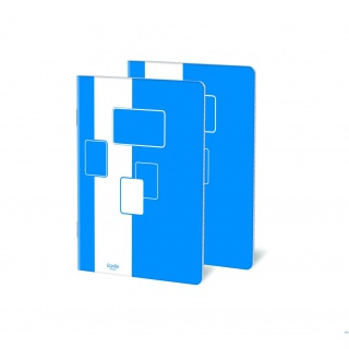 ZESZYT BANTEX BUDGET A5 32K 60G K5X5M op. 10 szt, Zeszyty, Zeszyty i bloki