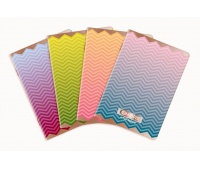 ZESZYT TOP 2000 OMBRE POWDER A6 48K 70G KR5 MIKS PASTELOWY, Zeszyty, Artykuły szkolne