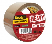 Taśma pakowa do wysyłek SCOTCH® Heavy (HV.5050.S.B), bardzo mocna, 50mm, 50m, brązowy, Promocje, ~ Nagrody