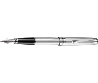 Fountain pen DIPLOMAT Excellence A2 guilloche chrome, F