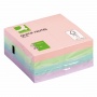 Self-adhesive Cube Q-CONNECT Briliant, 76x76mm, 1x400 sheets, pastel