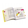 Zakładki indeksujące Q-CONNECT, papier, 20x50mm, 4x50 kart., mix kolorów, Bloczki samoprzylepne, Papier i etykiety