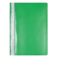 Skoroszyt OFFICE PRODUCTS, PP, A4, miękki, 100/170mikr., zielony