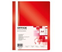 Report File OFFICE PRODUCTS, PP, A4, soft, 100/170 micron, red