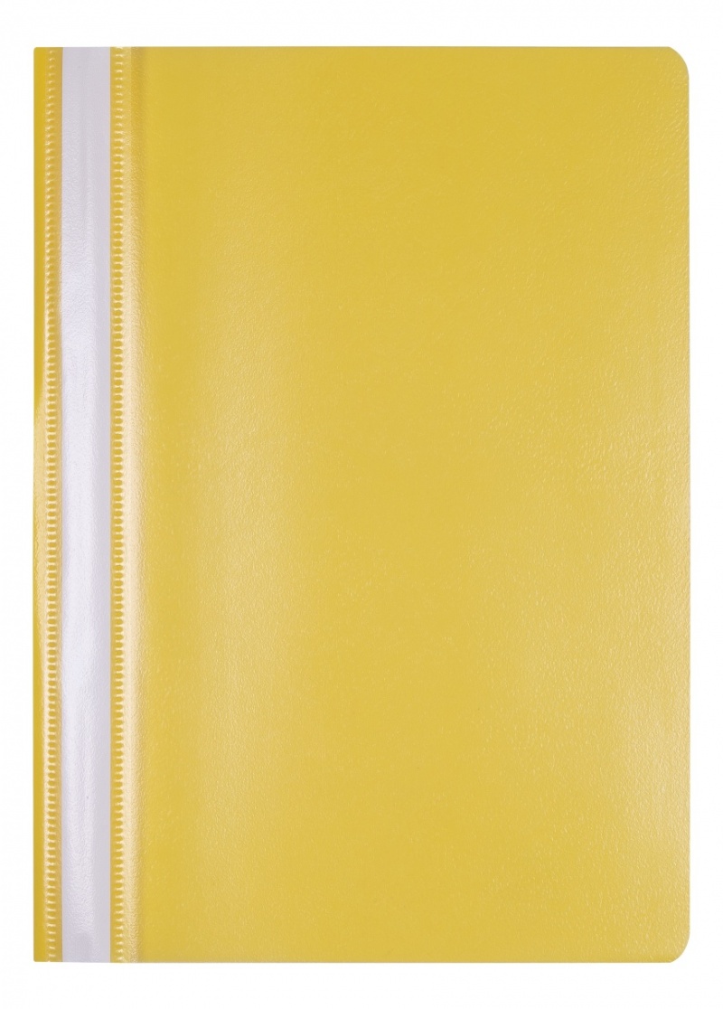 Skoroszyt OFFICE PRODUCTS, PP, A4, miękki, 100/170mikr., żółty, Skoroszyty podstawowe, Archiwizacja dokumentów