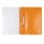 Skoroszyt OFFICE PRODUCTS, PP, A4, miękki, 100/170mikr., pomarańczowy