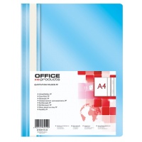 Report File OFFICE PRODUCTS, PP, A4, soft, 100/170 micron, light blue