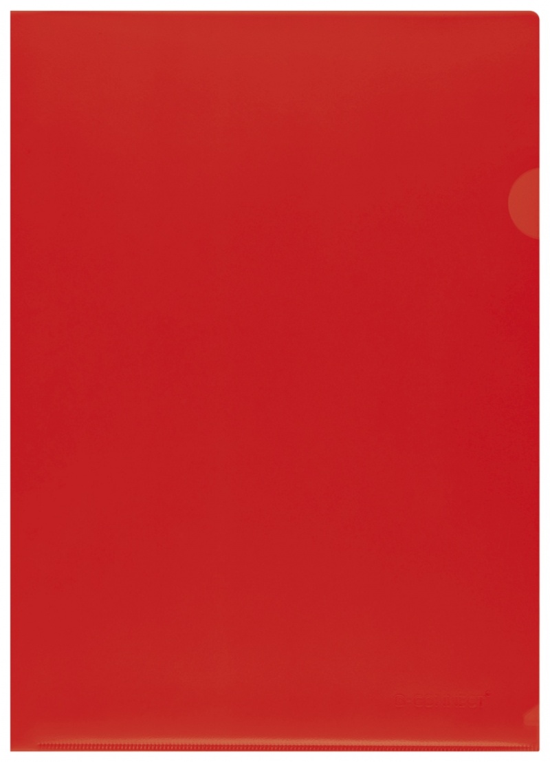 L-Shaped Pockets , type L, PP, A4, orange peel, 120 micron, 100pcs, red, a Q-CONNECT KF00306 L-Shaped Pockets Q-CONNECT, type L, PP, A4, orange peel, 120 micron, 100pcs, red