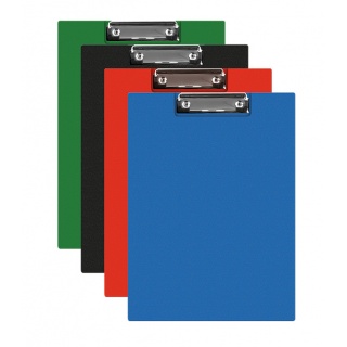 Clipboard Q-CONNECT teczka, PVC, A4 czerwony, Clipboardy, Archiwizacja dokumentów