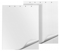 Flipchart Pad Q-CONNECT, plain, 65x100cm, 50 sheets, white