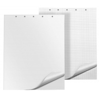 Flipchart Pad Q-CONNECT, plain, 65x100cm, 50 sheets, white