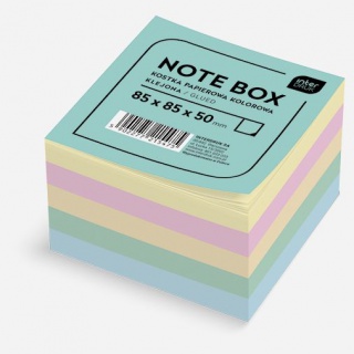 Kostka papierowa kolorowa 85x85x50 mm, Kostki, Papier i etykiety