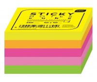 Blok karteczek samoprzylepnych 250 50x50 mm, Bloczki samoprzylepne, Papier i etykiety