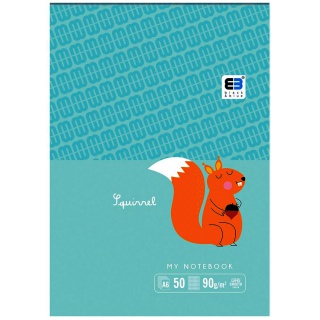 III Notes A6 50# B&B z poddrukiem Kids Pastel, Zeszyty, Artykuły szkolne