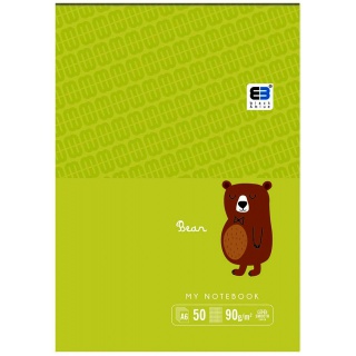 III Notes A6 50# B&B z poddrukiem Kids Pastel, Zeszyty, Artykuły szkolne