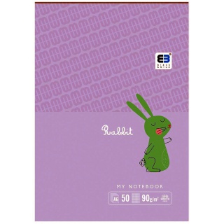 III Notes A6 50# B&B z poddrukiem Kids Pastel, Zeszyty, Artykuły szkolne