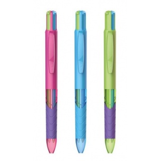 INKJOY QUATRO DŁUGOPIS MIX FUN M 1,0 1szt, Multipeny, Artykuły do pisania i korygowania
