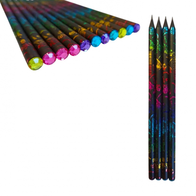 OŁ&Oacute;WEK Z KRYSZTAŁEM /12szt/, Oł&oacute;wki, Art. do pisania i korygowania