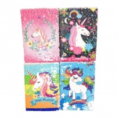 PAMIĘTNIK A5 CEKINY LZ07-02, Pamiętniki, Zeszyty i bloki